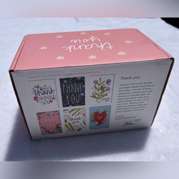 Thank You Cards with Envelopes New Boxed Set of 48 Cards and 50 Envelopes - Picture 3 of 10